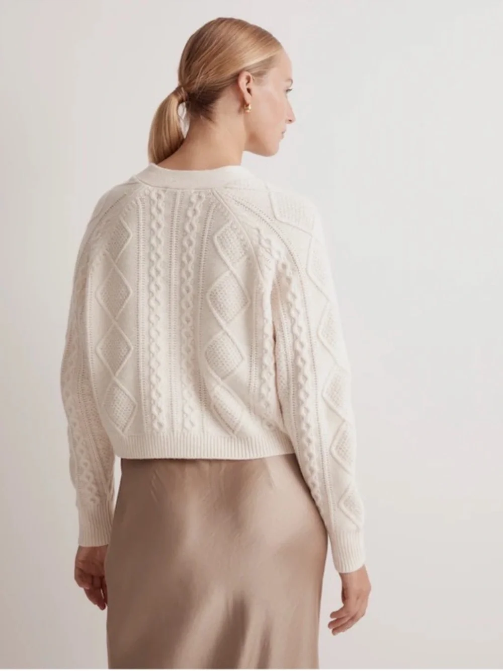 Madewell Cropped Cardigan - Picture 3 of 12